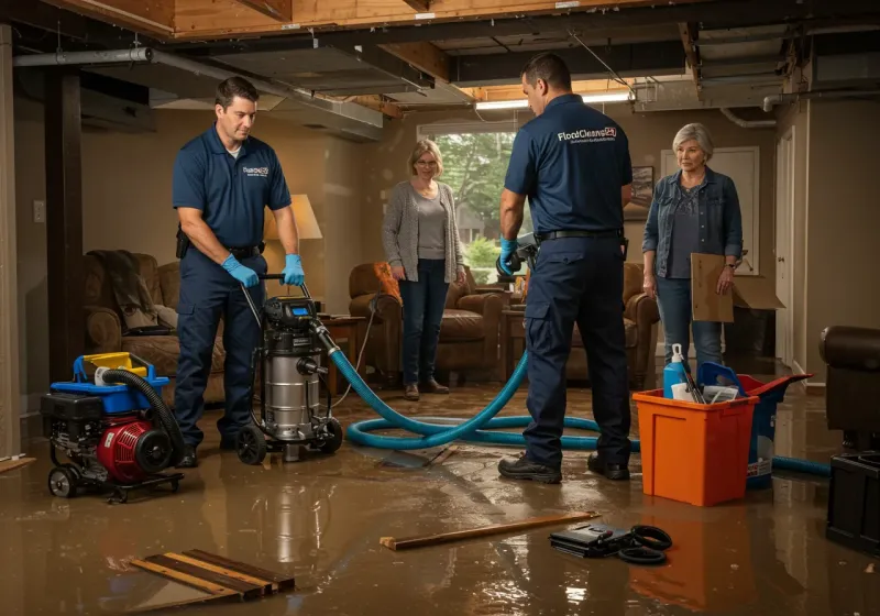 Basement Water Extraction and Removal Techniques process in Harrisburg, NC